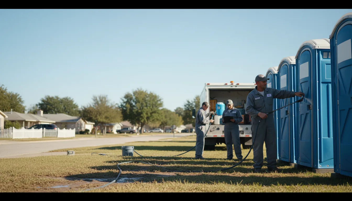 Long-Term Portable Toilet Rental in Clements, MN near me